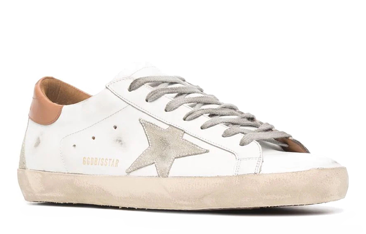 Shop (W) Golden Goose Super-Star 'Blanco Marrón Desgastado' GWF00102.F002182.10803