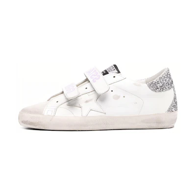 (W) Golden Goose Super-Star 'White Distressed'