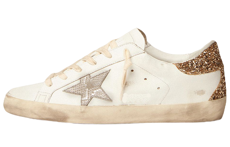 (W) Golden Goose Super-Star 'White Fashion Snake'