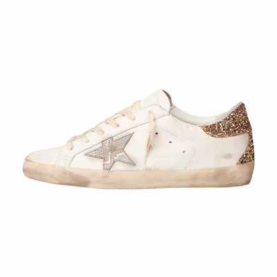 (W) Golden Goose Super-Star 'White Fashion Snake'