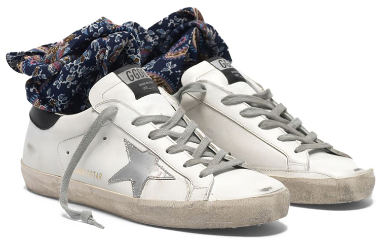 (W) Golden Goose Super-Star 'White Goat Leather with Scarf Detail' 圖 2