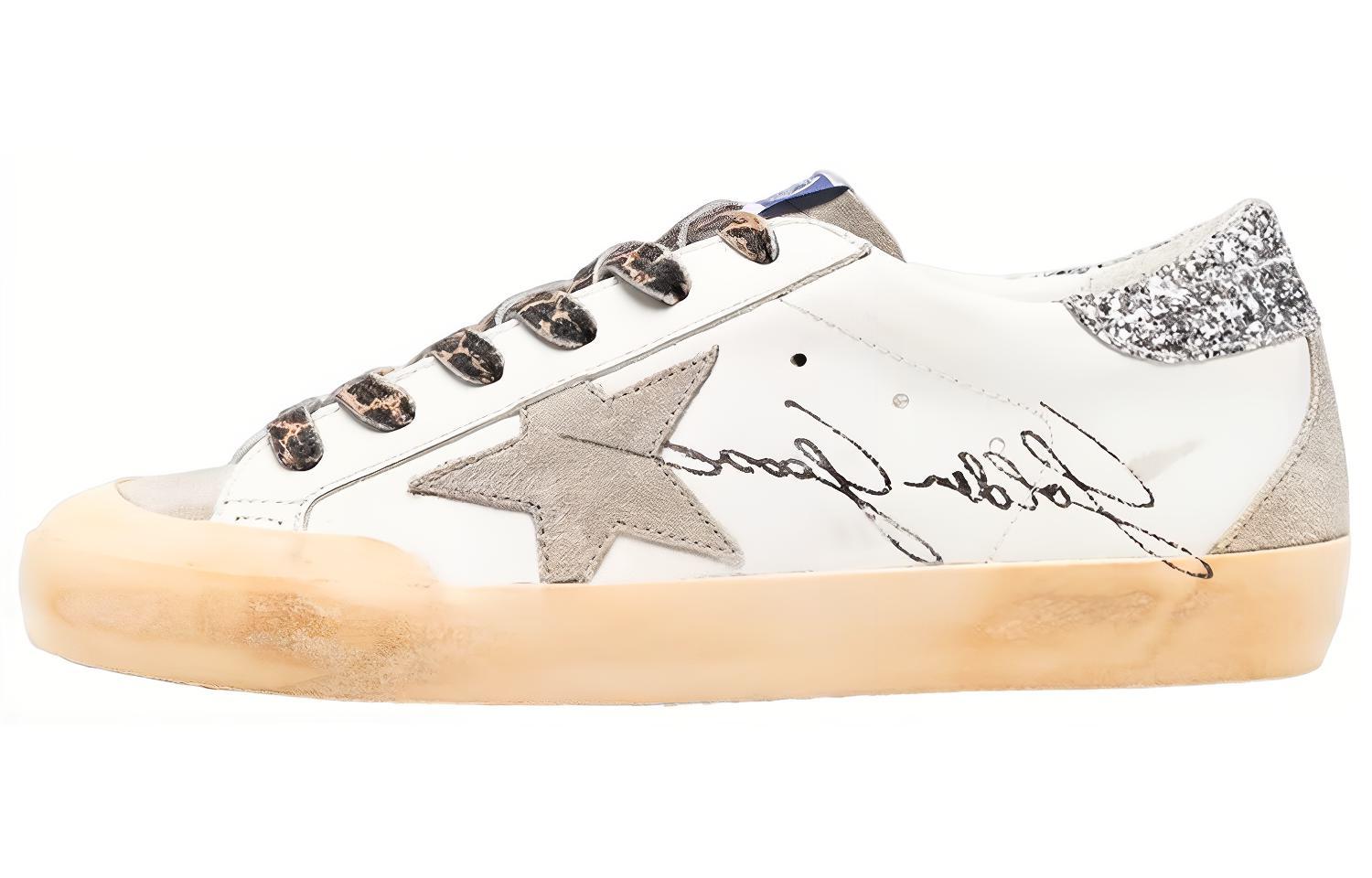 (W) Golden Goose Super-Star 'White Grey'