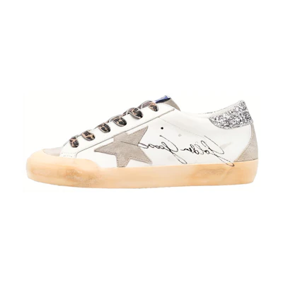 (W) Golden Goose Super-Star 'White Grey'