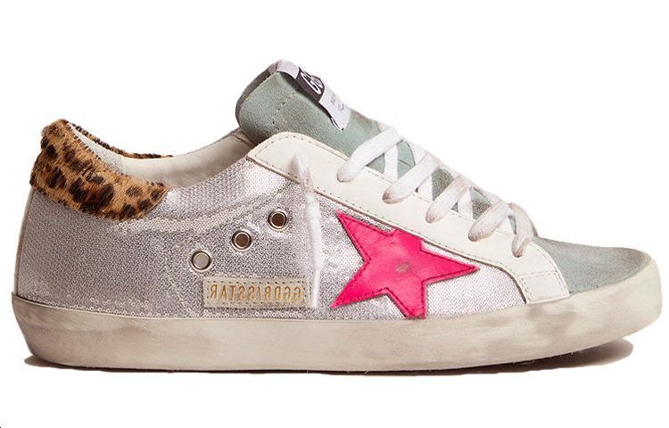 (W) Golden Goose Super-Star 'White Grey Red Leopard' 圖 2