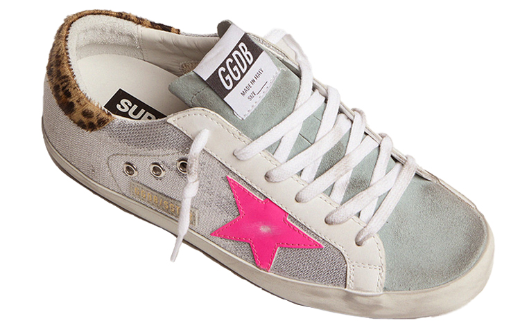 (W) Golden Goose Super-Star 'White Grey Red Leopard' 圖 3