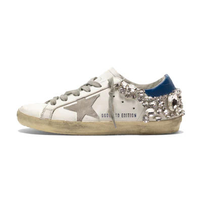 (W) Golden Goose Super-Star 'White Jewel Detail'
