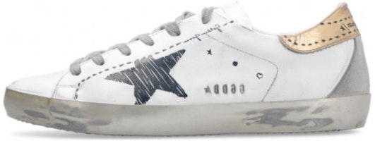 (Women) Golden Goose Super-Star 'White Leather Fashion' GWF00102.F002028.10750 (Women) Golden Goose Super-Star 'White Leather Fashion' GWF00102.F002028.10750