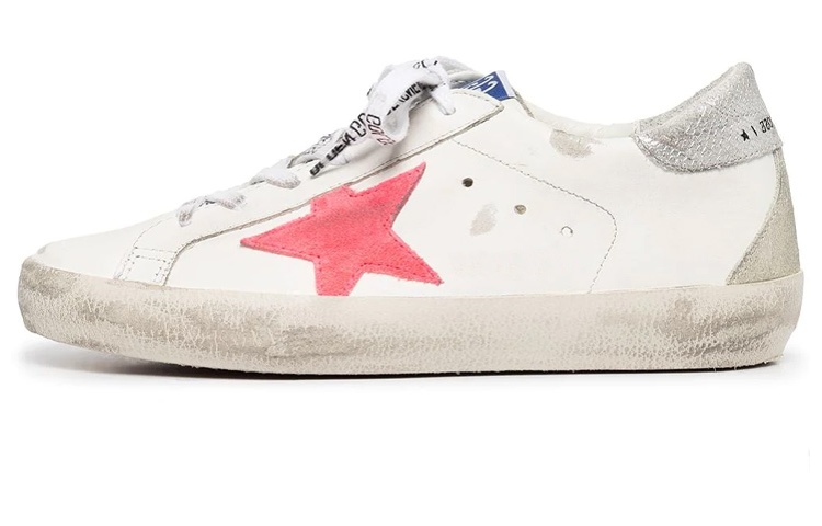 (W) Golden Goose Super-Star 'White Leather Low-Top'