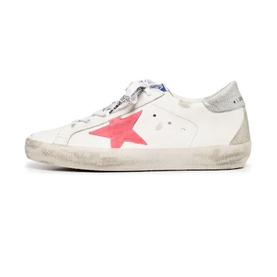(W) Golden Goose Super-Star 'White Leather Low-Top'