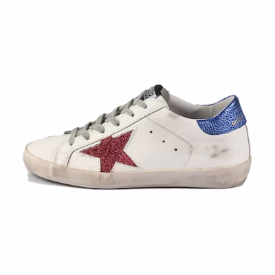 (W) Golden Goose Super-Star 'White Leather Low-Top'