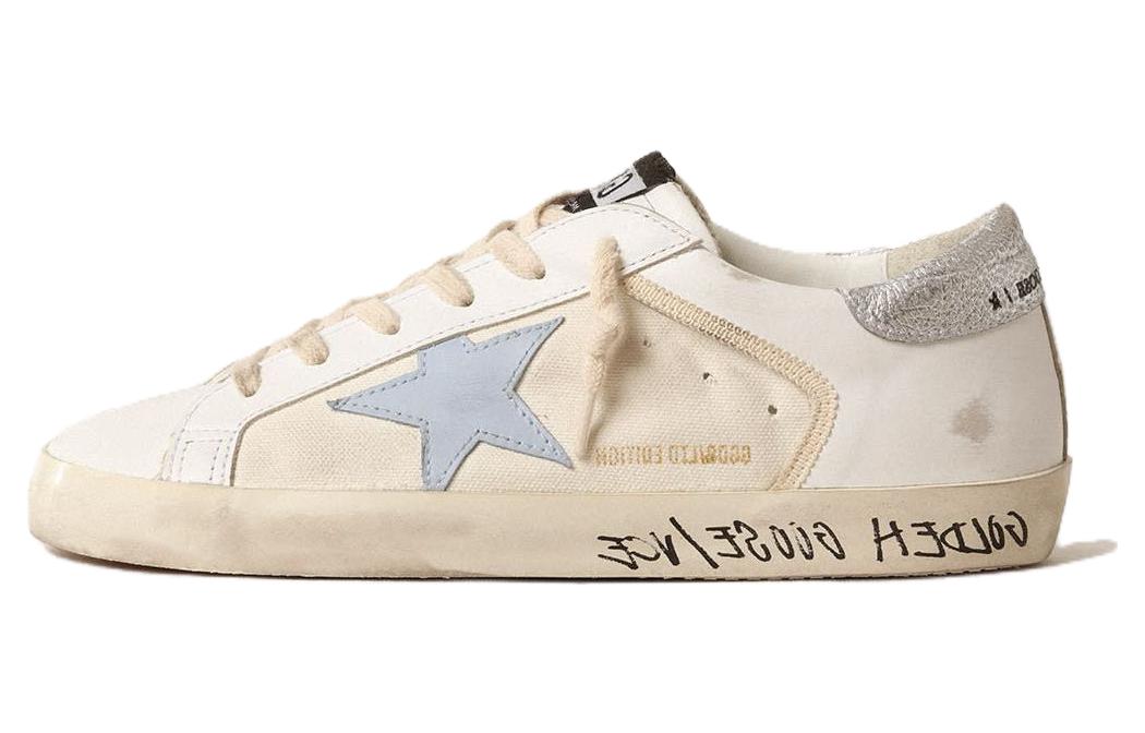 (W) Golden Goose Super-Star 'White Leather Low-Top'