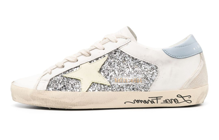 (W) Golden Goose Super-Star 'White Leather Low-Top'