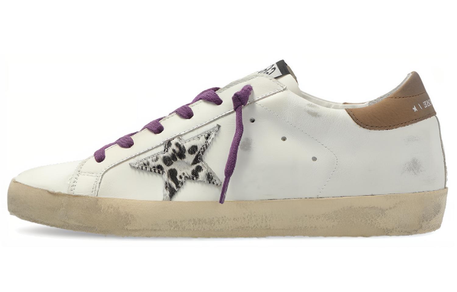 (W) Golden Goose Super-Star 'White Leather with Star'