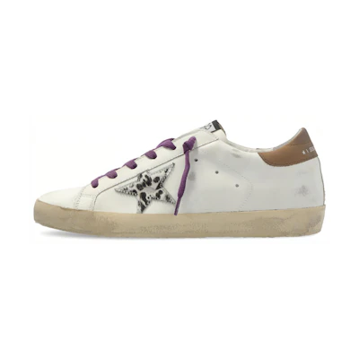 (W) Golden Goose Super-Star 'White Leather with Star'