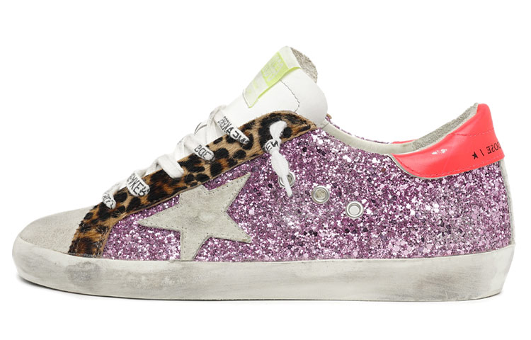 (W) Golden Goose Super-Star 'White Purple'