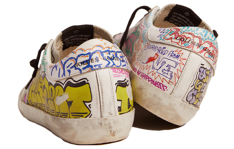 (W) Golden Goose Super-Star 'White Red Black' 圖 4