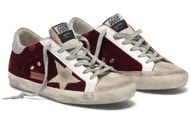 (W) Golden Goose Super-Star 'White Red Silver Distressed' 圖 3