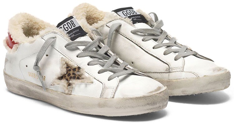 (W) Golden Goose Super-Star 'Blanco Cola Roja Desgastado' G35WS590.P91 Order (W) Golden Goose Super-Star 'Blanco Cola Roja Desgastado' G35WS590.P91