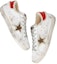 Lookbook (W) Golden Goose Super-Star 'Blanco Cola Roja Desgastado' G35WS590.P91