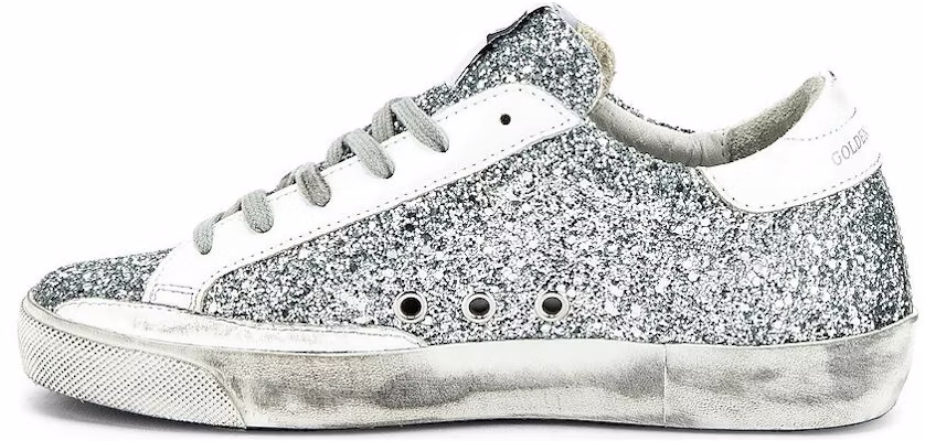 (W) Golden Goose Super-Star 'Blanco con Lentejuelas' G34WS590.O15 Order (W) Golden Goose Super-Star 'Blanco con Lentejuelas' G34WS590.O15