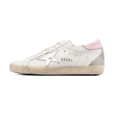 (W) Golden Goose Super-Star 'White Silver'