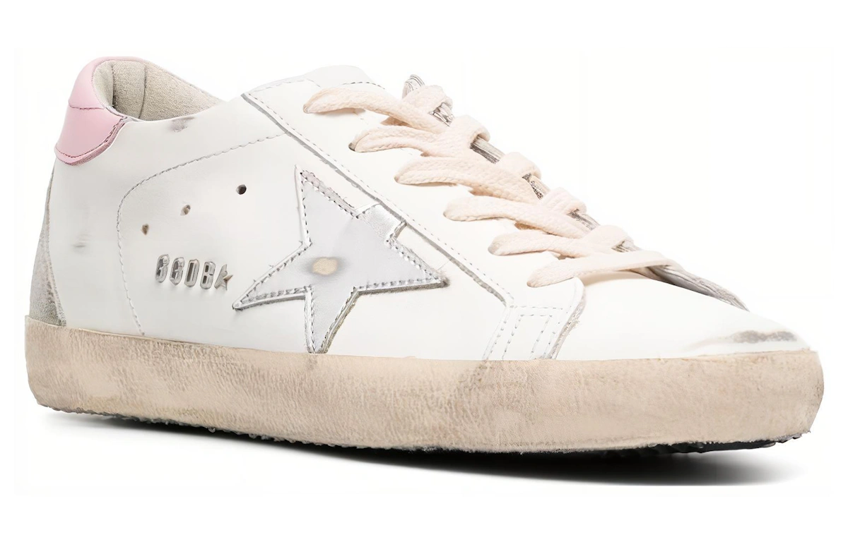 (Women) Golden Goose Super-Star 'White Silver'
