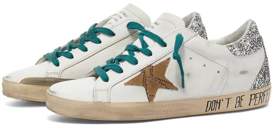 (Women) Golden Goose Super-Star 'White Silver' GWF00102.F003186.81771 Order (Women) Golden Goose Super-Star 'White Silver' GWF00102.F003186.81771