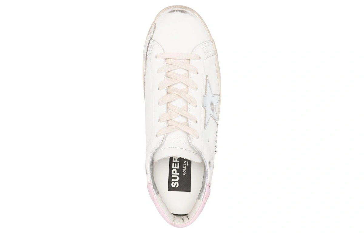 (Women) Golden Goose Super-Star 'White Silver'