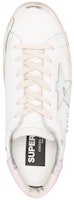 Golden Goose Super-Star 牛皮 防滑耐磨 低筒 帆布鞋 女款 白銀 Shop Golden Goose Super-Star 牛皮 防滑耐磨 低筒 帆布鞋 女款 白銀
