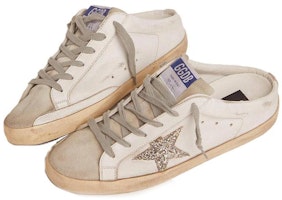 金鵝 Super-Star 皮革 時尚圓頭 低筒 板鞋 女款 白色銀尾 做舊版 Shop 金鵝 Super-Star 皮革 時尚圓頭 低筒 板鞋 女款 白色銀尾 做舊版