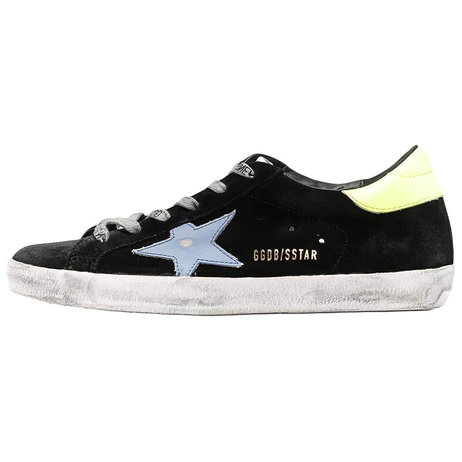 (Women) Golden Goose Super-Star Black Low-Top Sneakers Stylish & Versatile GWF00101.F000149.90168