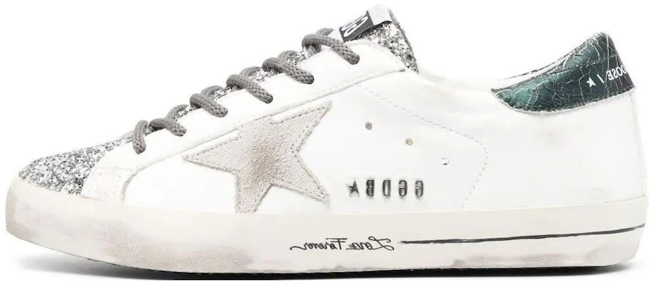 (女款)Golden Goose Super-Star 閃粉乳白銀色 GWF00101.F004787.82383 Buy (女款)Golden Goose Super-Star 閃粉乳白銀色 GWF00101.F004787.82383