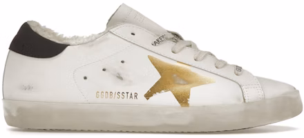 (Women) Golden Goose Super-Star Gold Star White Gold GWF00498.F004780.82377 (Women) Golden Goose Super-Star Gold Star White Gold GWF00498.F004780.82377