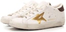 Lookbook (W) Golden Goose Super-Star Bintang Emas Putih Emas GWF00498.F004780.82377