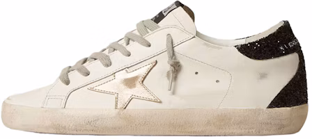 (Women) Golden Goose Super-Star Leather Low-Top Distressed White Fashion Sneakers GWF00102.F005076.11538 (Women) Golden Goose Super-Star Leather Low-Top Distressed White Fashion Sneakers GWF00102.F005076.11538