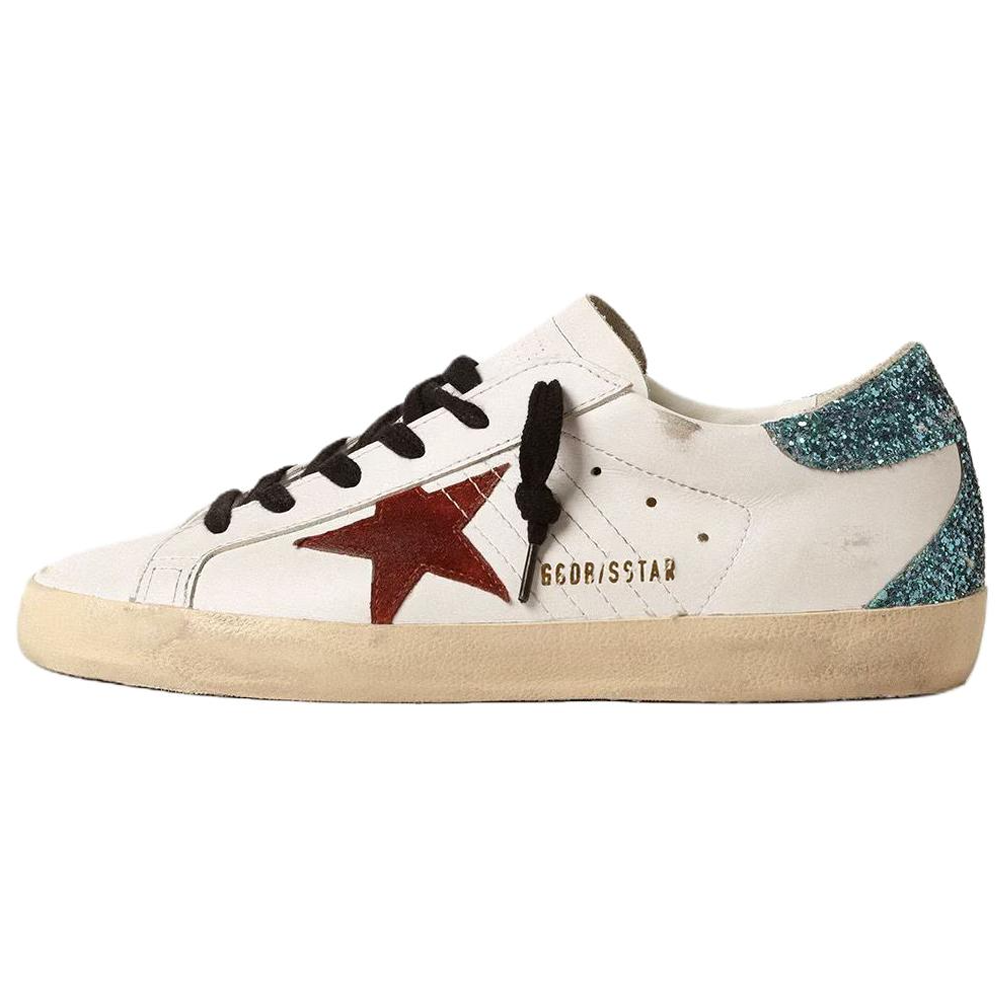 (Women) Golden Goose Super-Star Leather Low-Top White Sneakers for Women GWF00102.F004677.82320