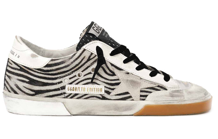 (W) Golden Goose Super-Star LTD Edition 'Zebra Stripe' 圖 2