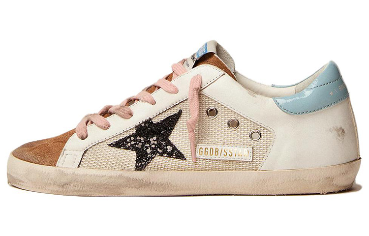 (W) Golden Goose Super-Star Low 'Black Blue Pink'
