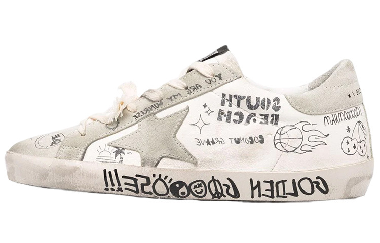 (W) Golden Goose Super-Star Low 'White Fashion'