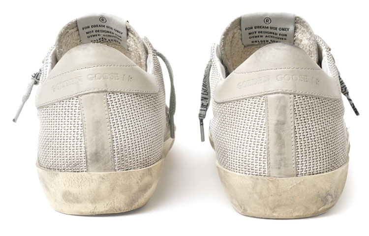 (W) Golden Goose Super-Star Low Top Gray White 'Distressed Leopard Star' 圖 4