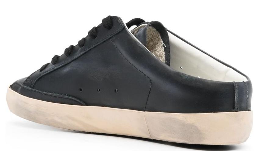Lookbook (Women) Golden Goose Super-Star Sabot 'Black Leather' GWF00110.F004701.90100