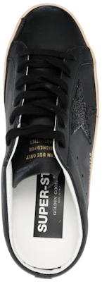 (Women) Golden Goose Super-Star Sabot 'Black Leather' GWF00110.F004701.90100 Shop (Women) Golden Goose Super-Star Sabot 'Black Leather' GWF00110.F004701.90100
