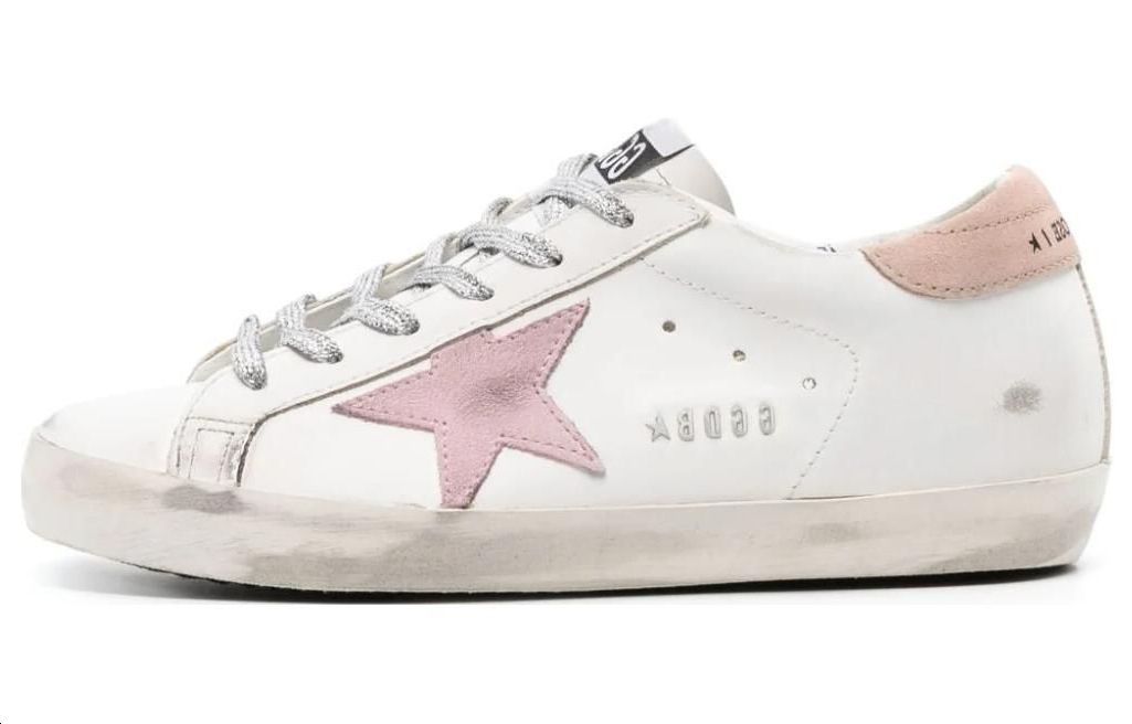 (Women) Golden Goose Super-Star White Antique Pink GWF00101.F005355.11691
