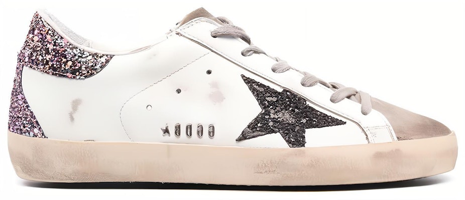 (W) 金鹅Super-Star白色黑色多色亮片鞋 GWF00102.F002463.81497 Order (W) 金鹅Super-Star白色黑色多色亮片鞋 GWF00102.F002463.81497