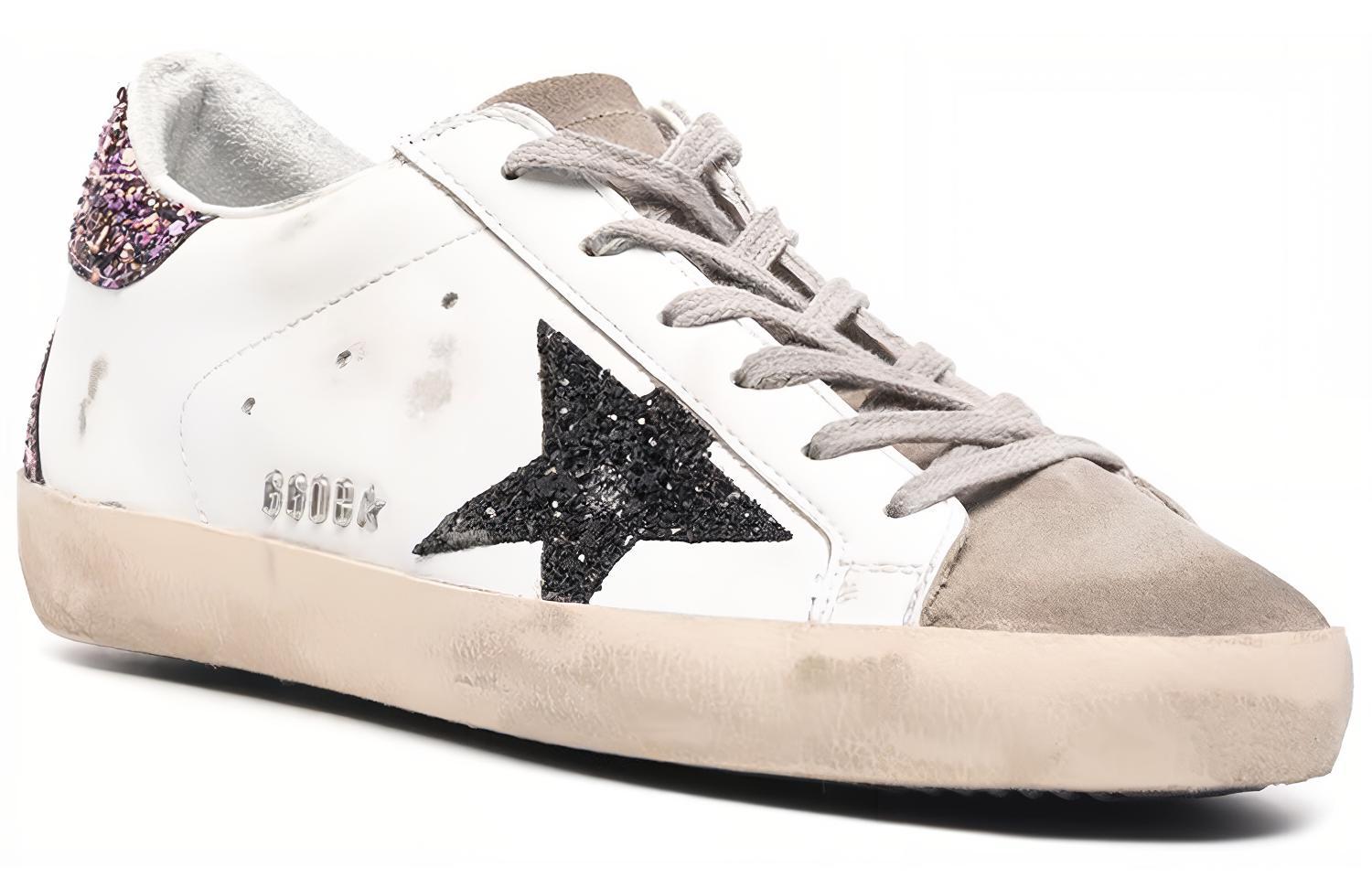 Lookbook (W) 金鹅Super-Star白色黑色多色亮片鞋 GWF00102.F002463.81497