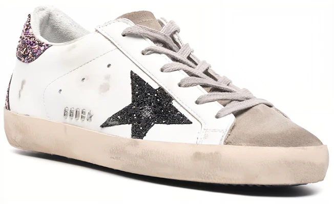 (W) 金鹅Super-Star白色黑色多色亮片鞋 GWF00102.F002463.81497 Lookbook (W) 金鹅Super-Star白色黑色多色亮片鞋 GWF00102.F002463.81497