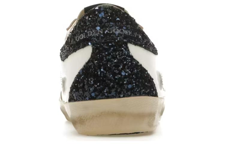 (W) Golden Goose Super-Star White Blue Glitter 圖 5