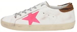 Buy (Women) Golden Goose Super-Star White Fluorescent Red Zebra GWF00101.F004139.11387