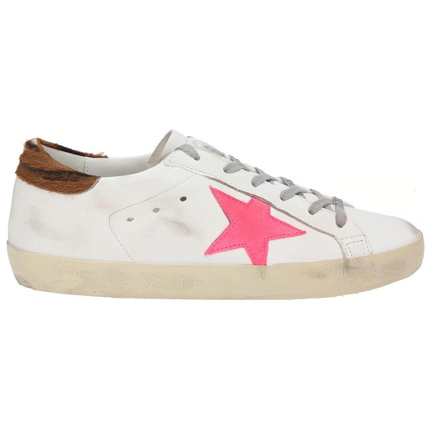 Order (W) 골든구스 슈퍼스타 화이트 레드 형광 지브라 GWF00101.F004139.11387