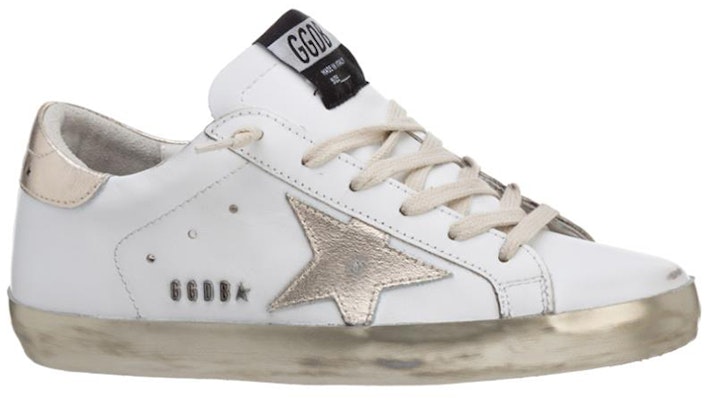 (Women) Golden Goose Super-Star White Gold Sparkle GWF00101.F000316.10272 Order (Women) Golden Goose Super-Star White Gold Sparkle GWF00101.F000316.10272